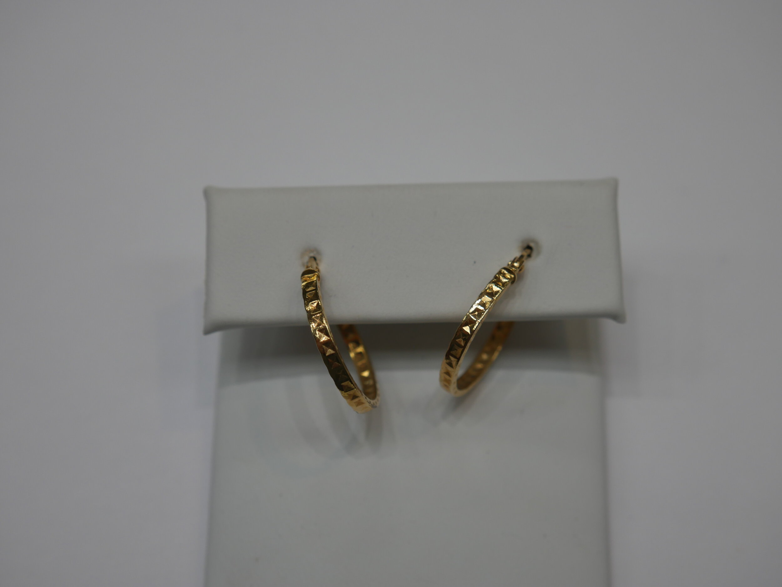 14 karat Yellow Gold Hoop Earrings