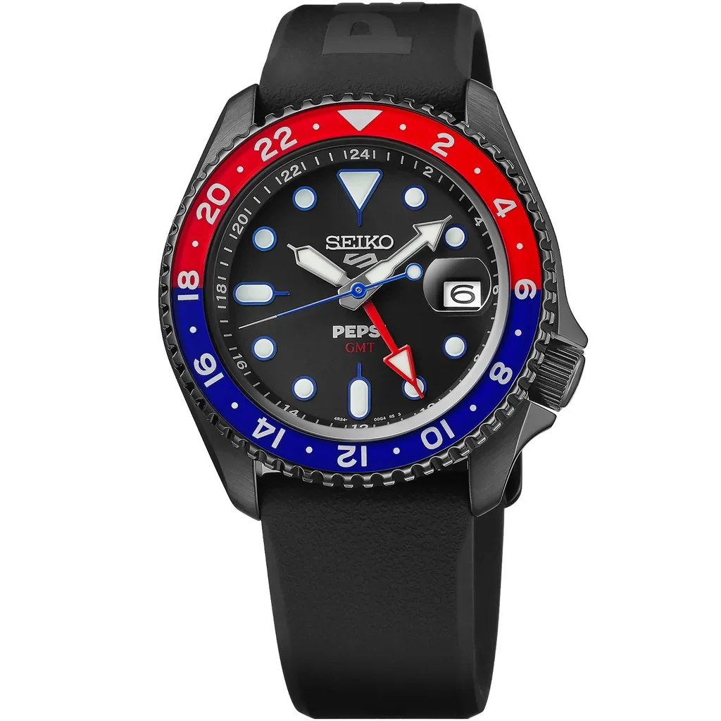 Seiko 5 sports SSK047- Limited Edition- Black Pepsi Automatic GMT