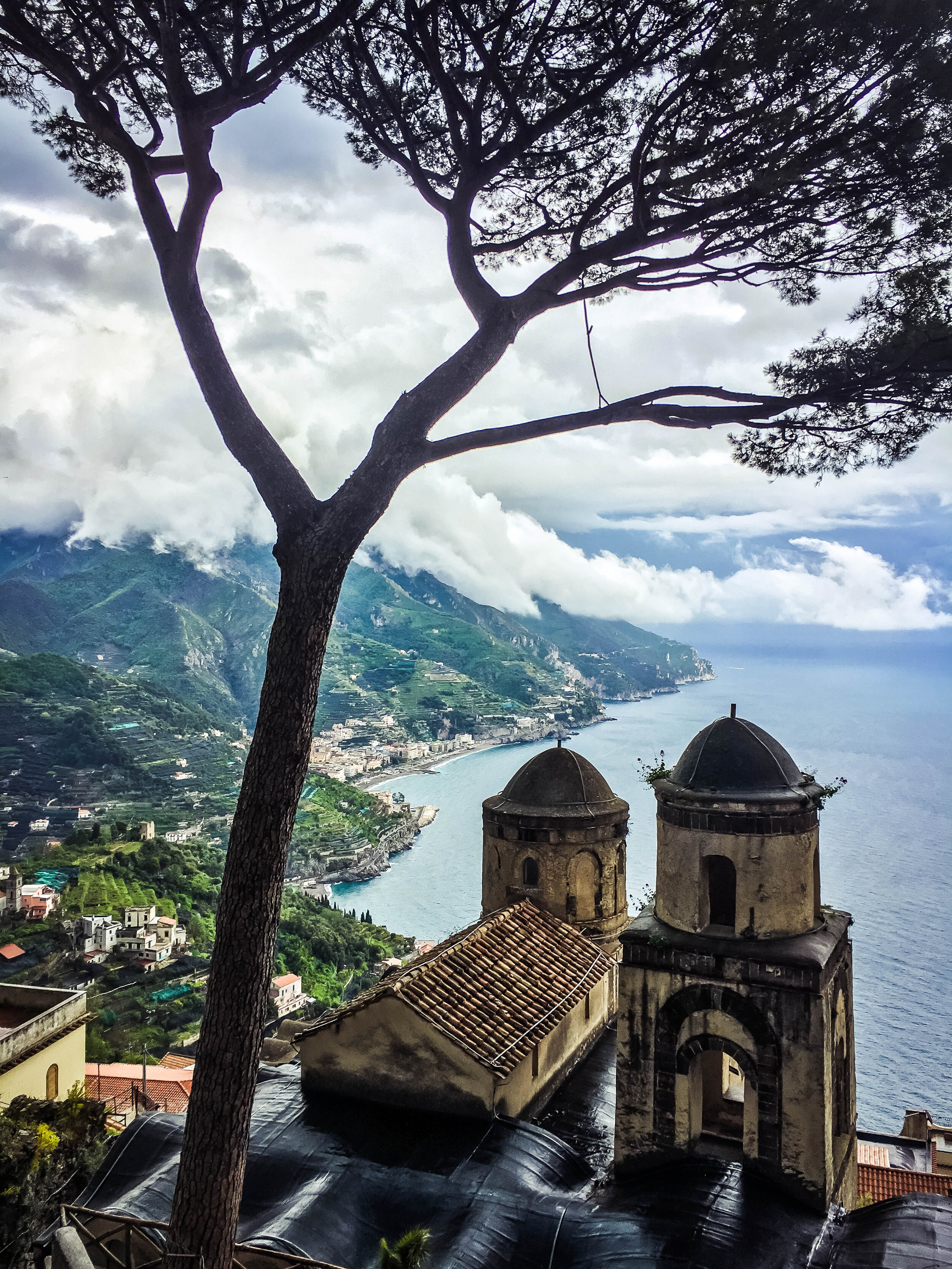  View from the clouds @ Villa Rufolo | Ravello, Italy  Shot on iPhone 