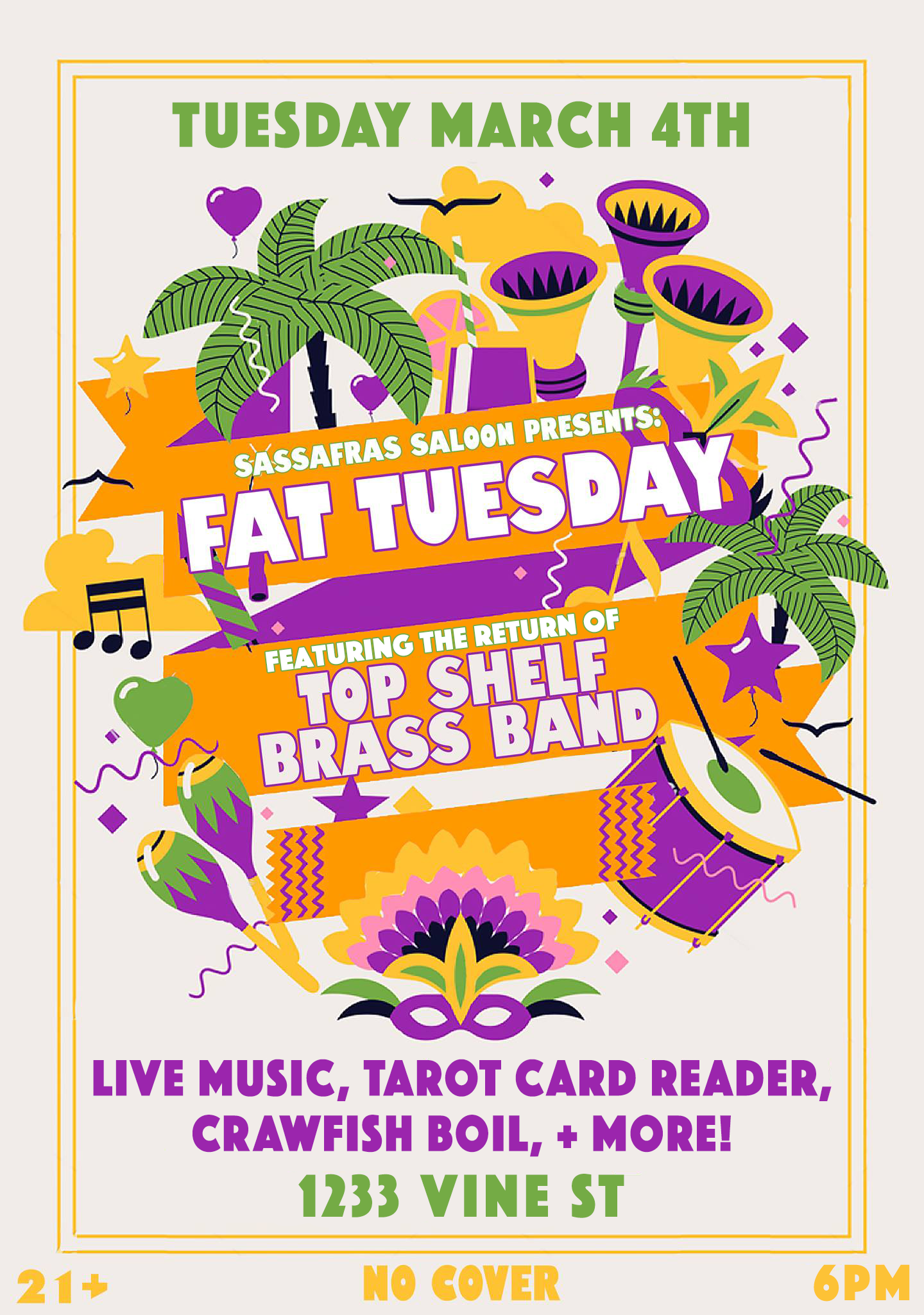 FAT TUESDAY CELEBRATION!