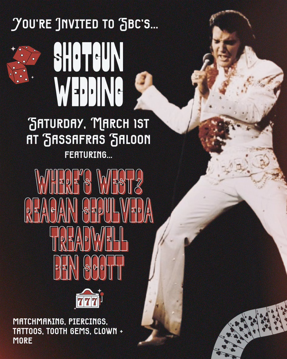 Sunday Brunch Presents: Shotgun Wedding