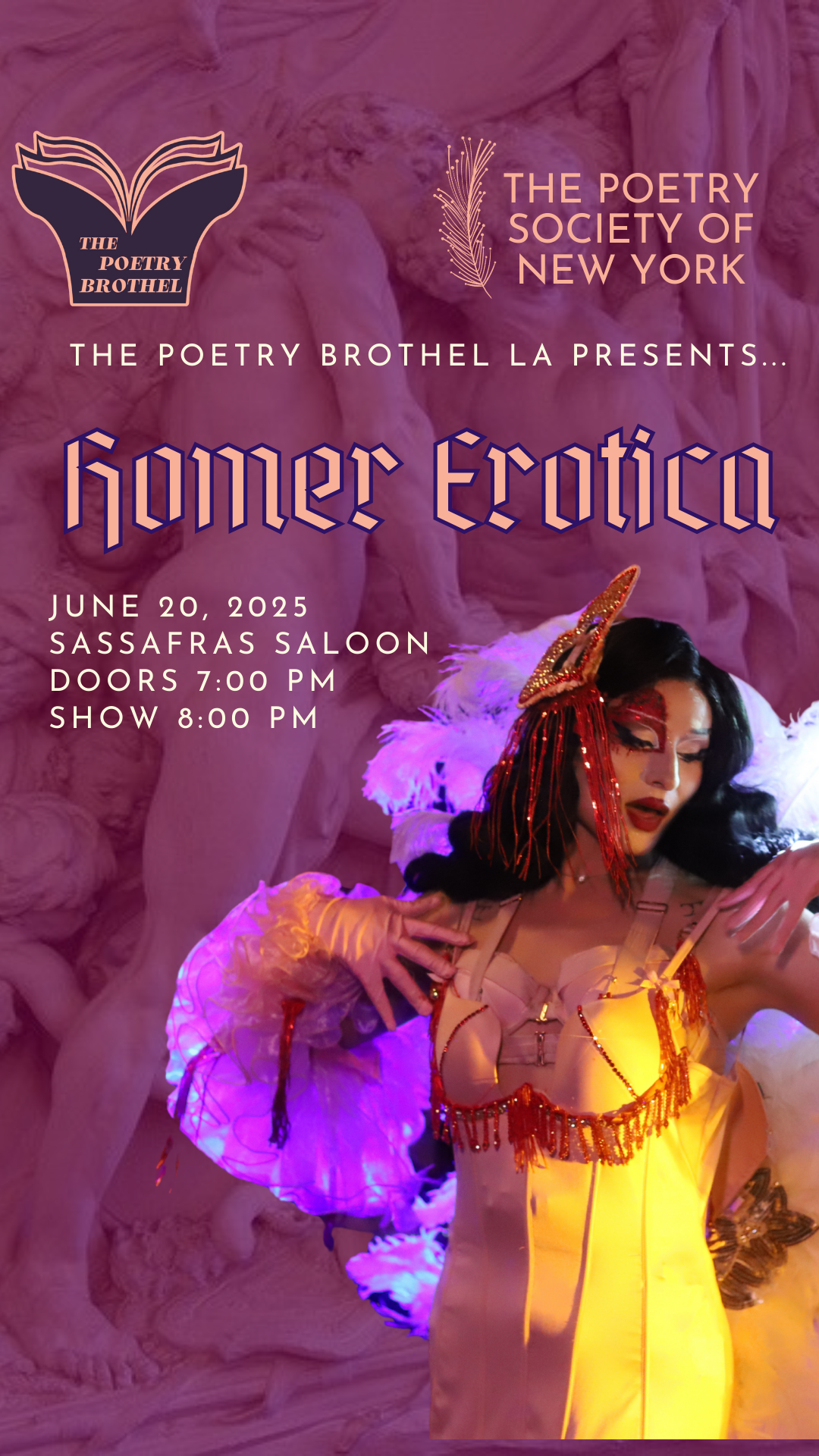  Poetry Brothel: Burlesque, Live Music, Pop Up Food Menu