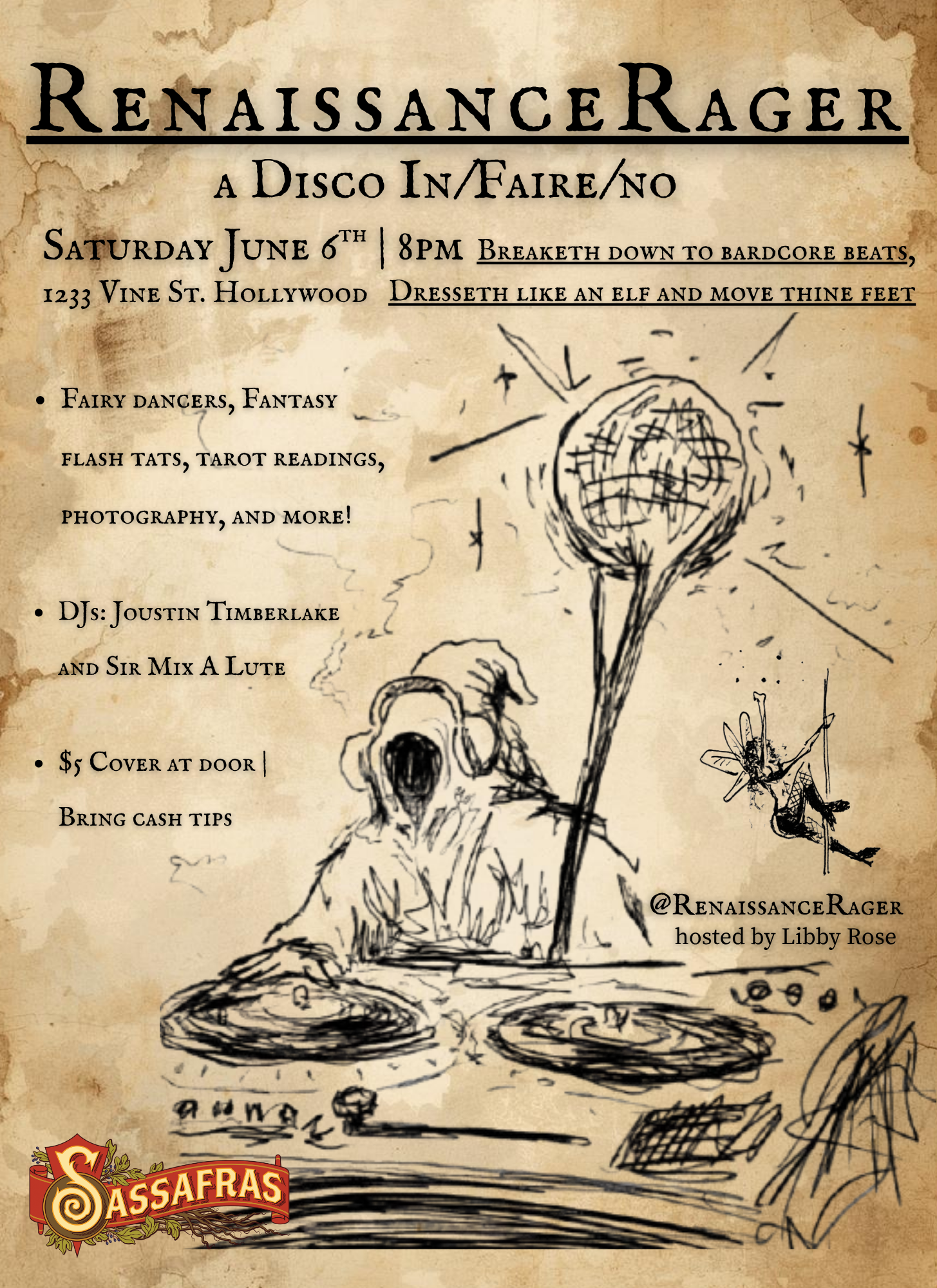Renaissance Rager: A Disco-In-Faire-No