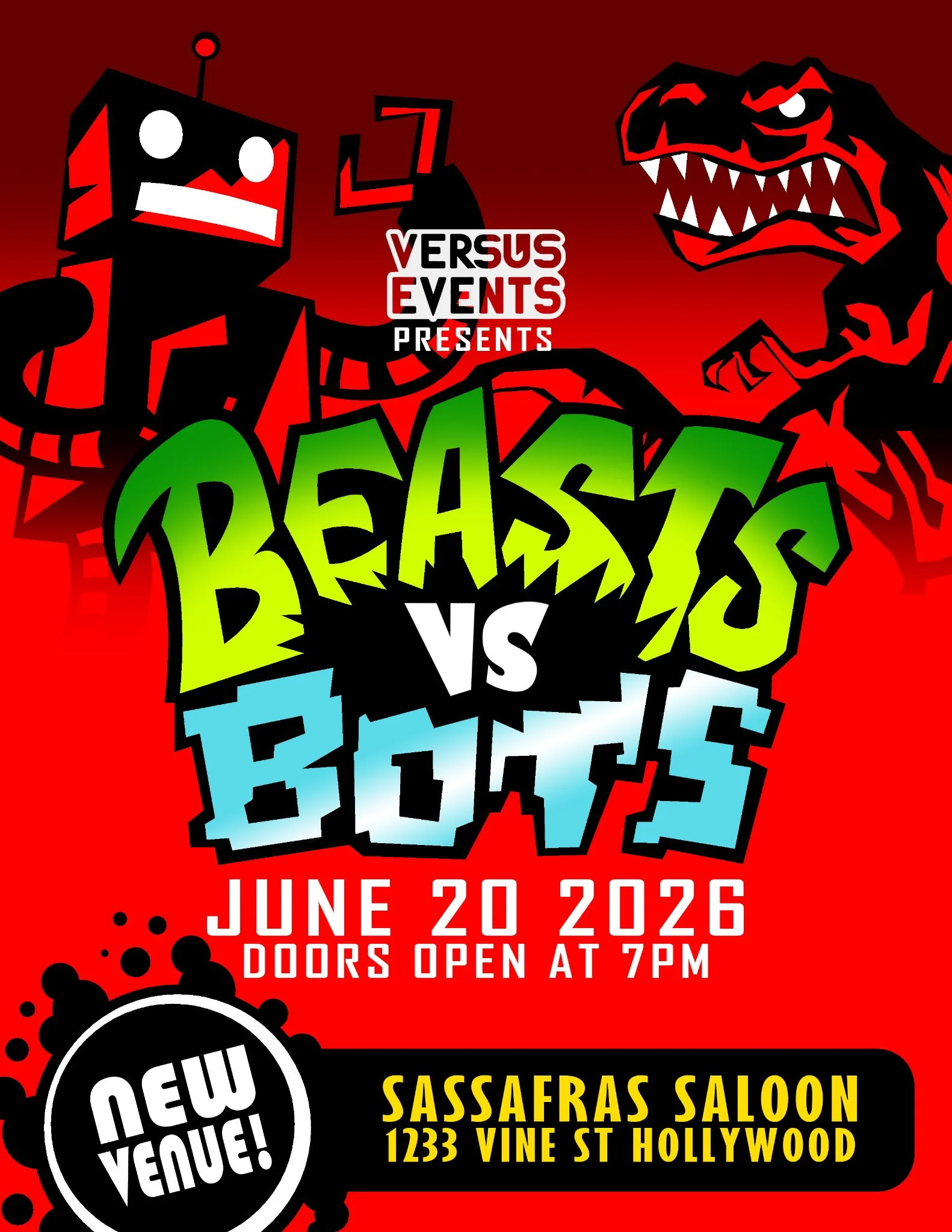 Beast vs Bots: A Primal VS Cybernetic Costume Dance Party
