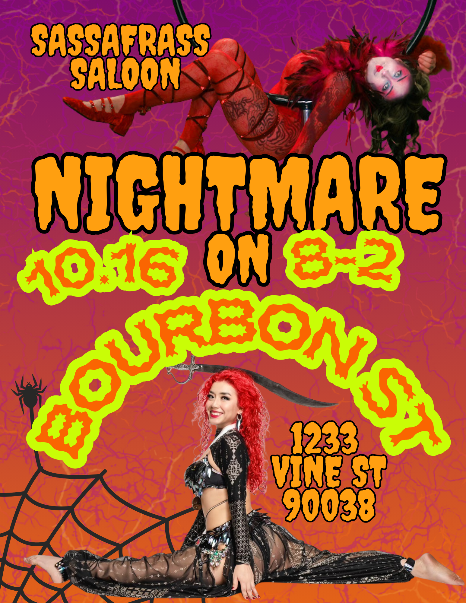 NIGHTMARE ON BOURBON STREET: Spooky Cabaret Party