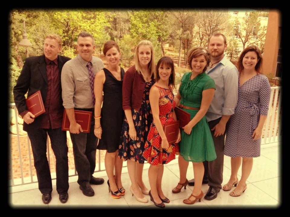 MFA graduation, Santa Fe, New Mexico