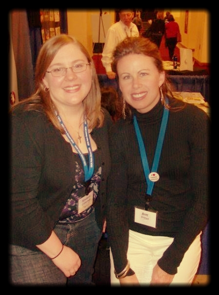 AWP Conference ca. 2009 with Relief Journal founder Kimberly Culbertson. Chicago, Illinois