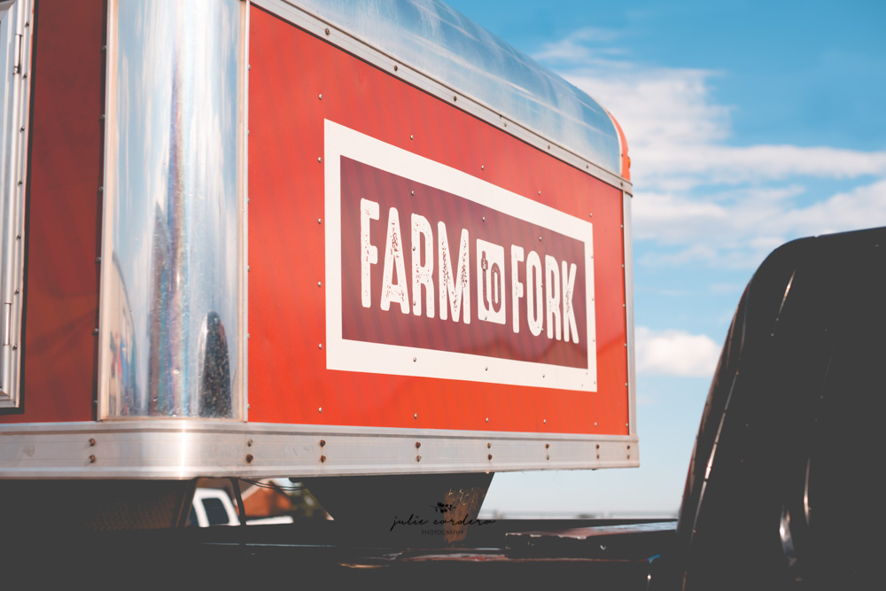 Farm to Fork-- one's of Lubbock's finest food trucks. Truly fabulous food.