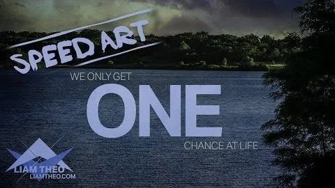 One Chance Speed Art by Liam Theo (Copy)