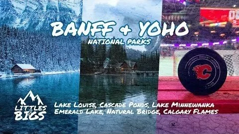 Lake Louise, Cascade Ponds, Emerald Lake, Lake Minnewanka, & Hockey - Banff National Park, Canada (Copy)
