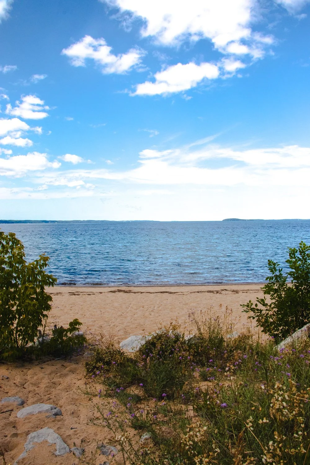 Lake Michigan Beach in Traverse City