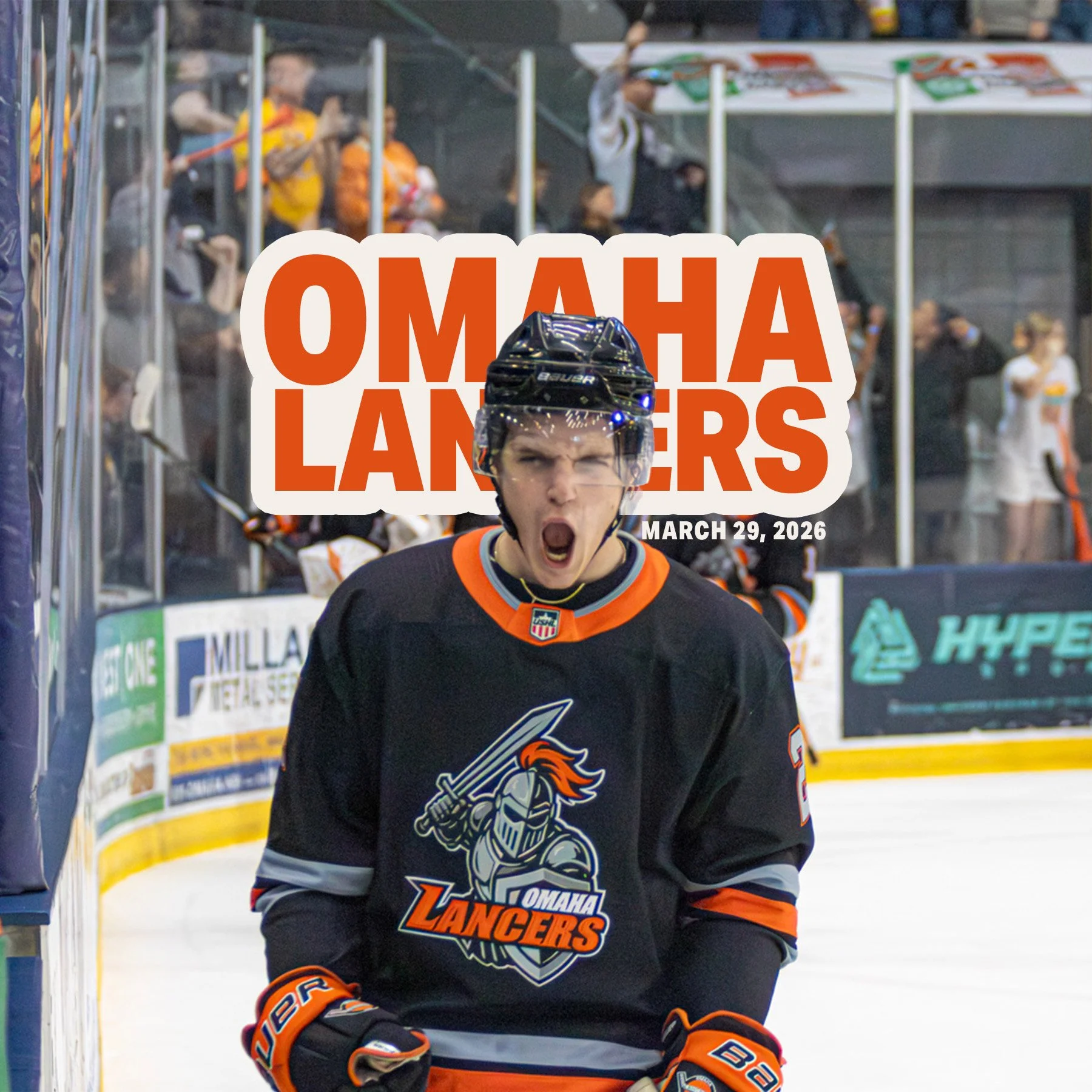 Omaha Lancers Game Photos March 29, 2026