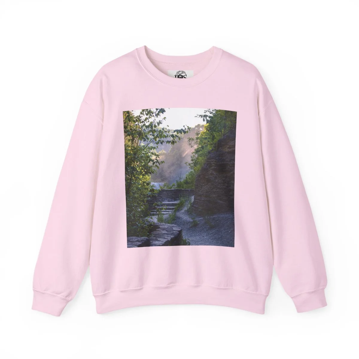 AWalkAlongAHazyLetchworthStatePark-CrewNeckSweatshirt-LightPink.jpg