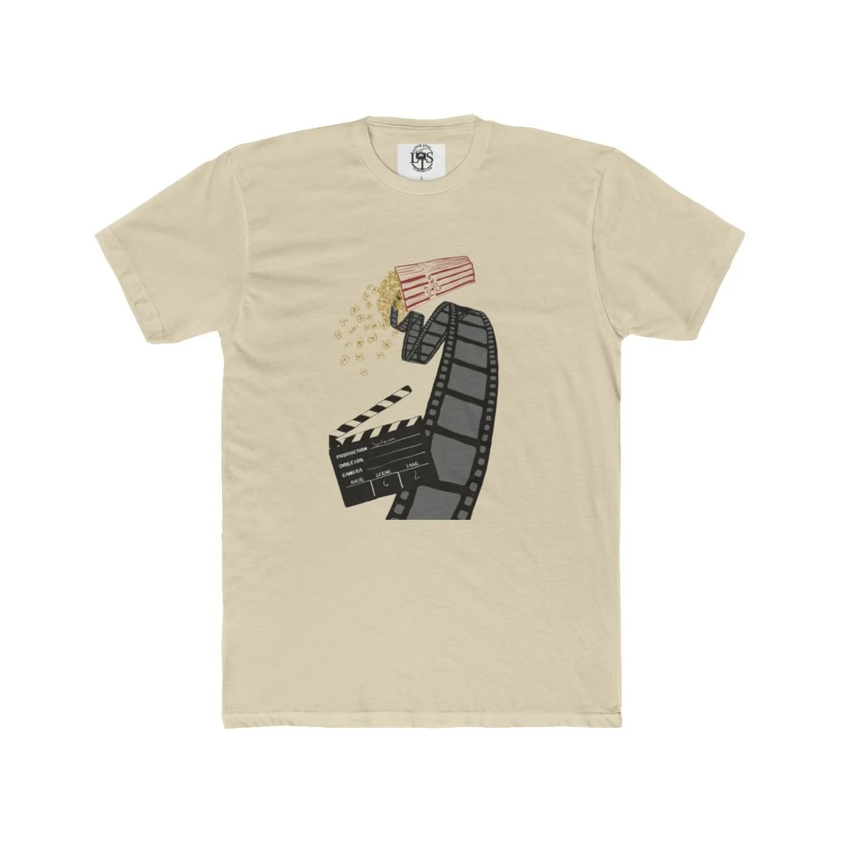 MovieReelWithPopcornTee-LiamTheoCreative-Cream.jpg