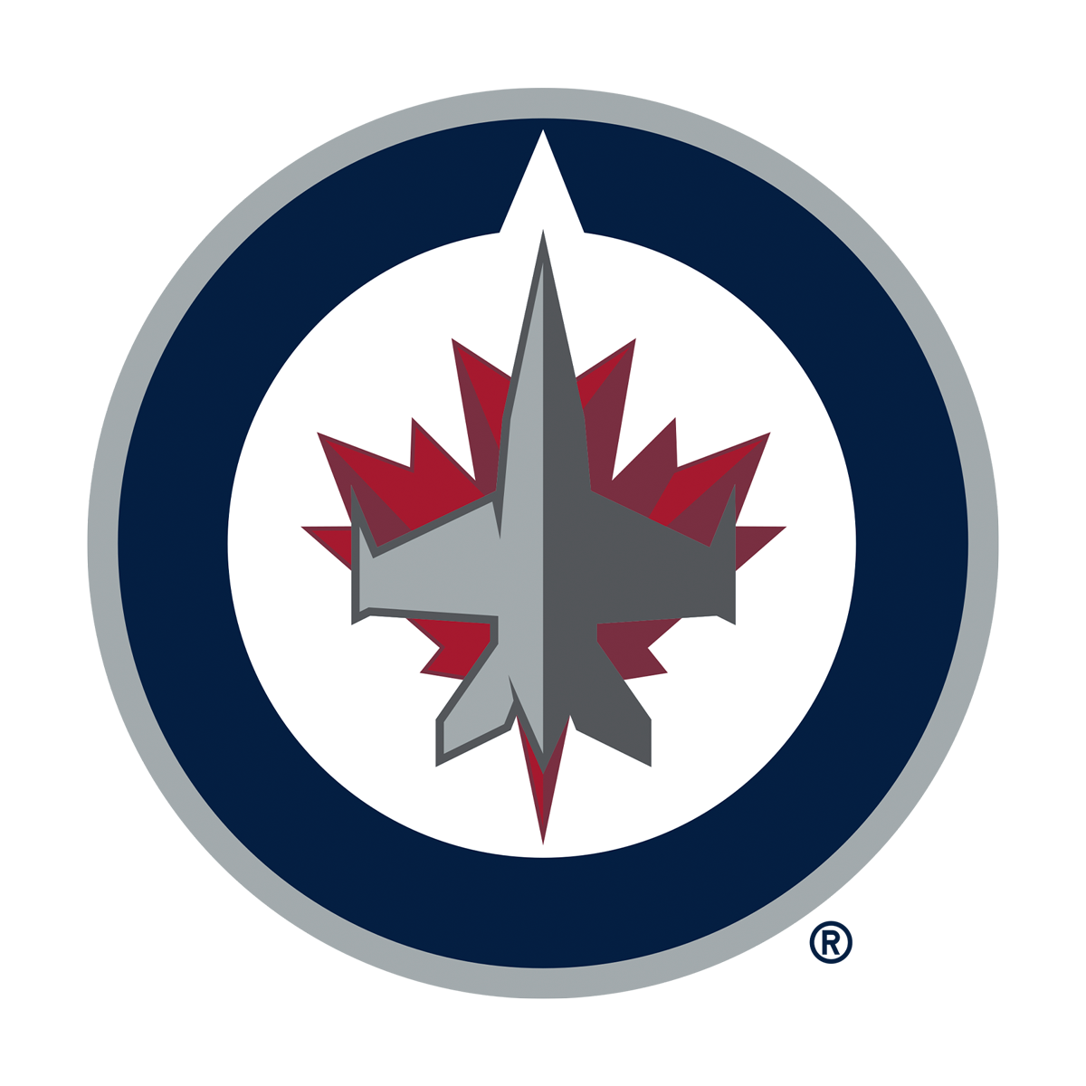 My favorite NHL team, the Winnipeg Jets standard logo