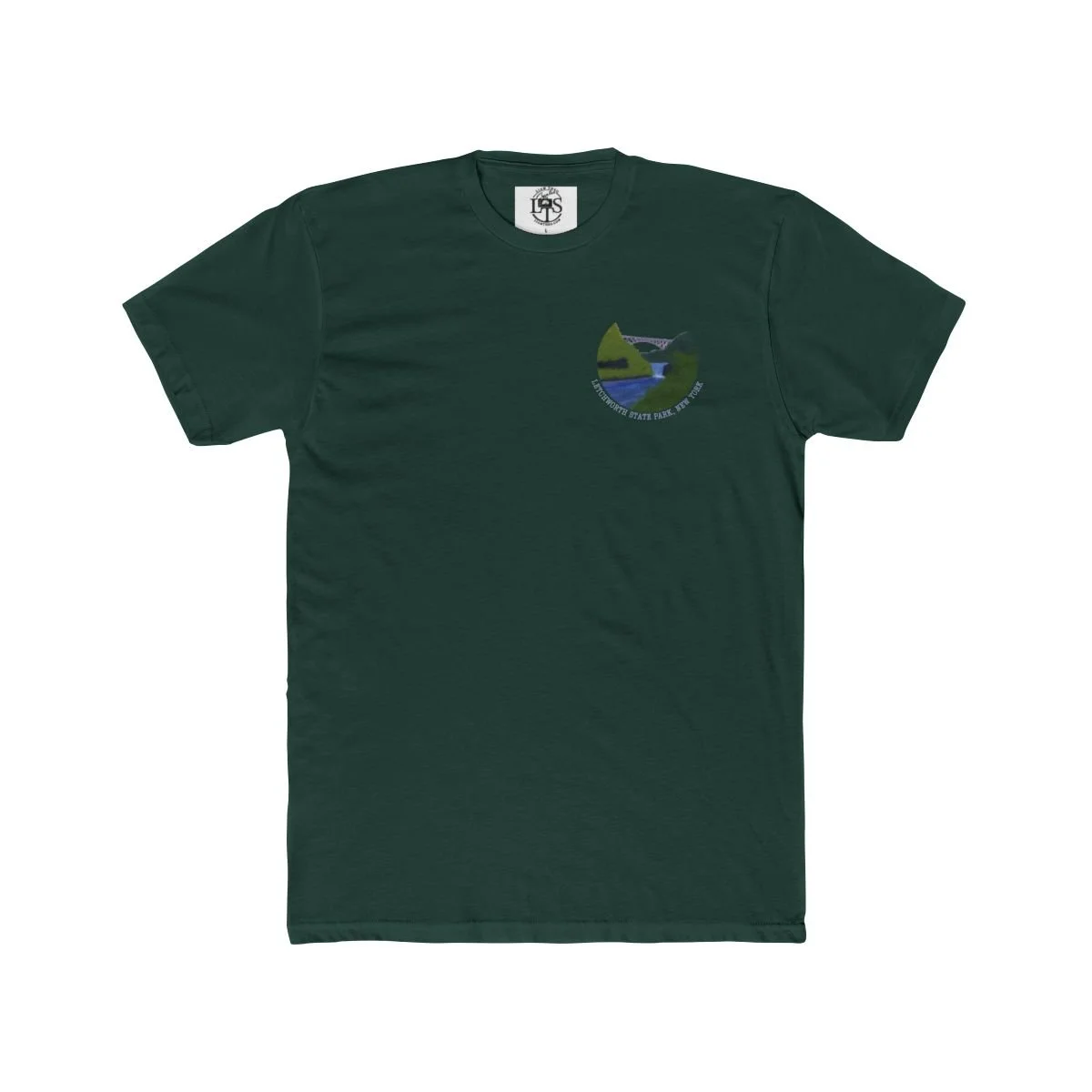 AWalkAlongAHazyLetchworthStatePark-LiamTheoCreative-ForestGreenTee-Front.jpg