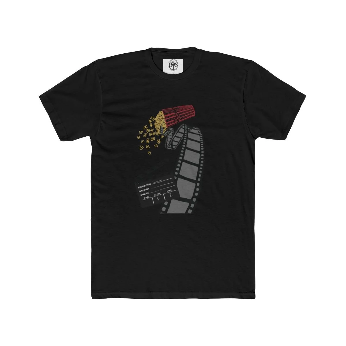 MovieReelWithPopcornTee-LiamTheoCreative-Black.jpg