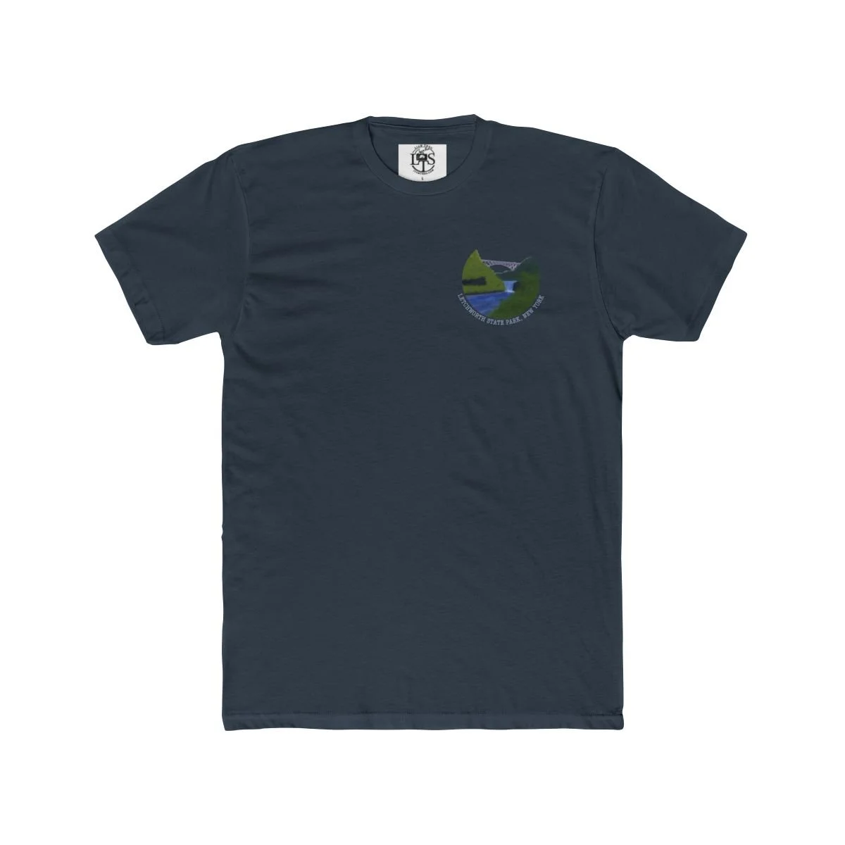 AWalkAlongAHazyLetchworthStatePark-LiamTheoCreative-IndigoTee-Front.jpg
