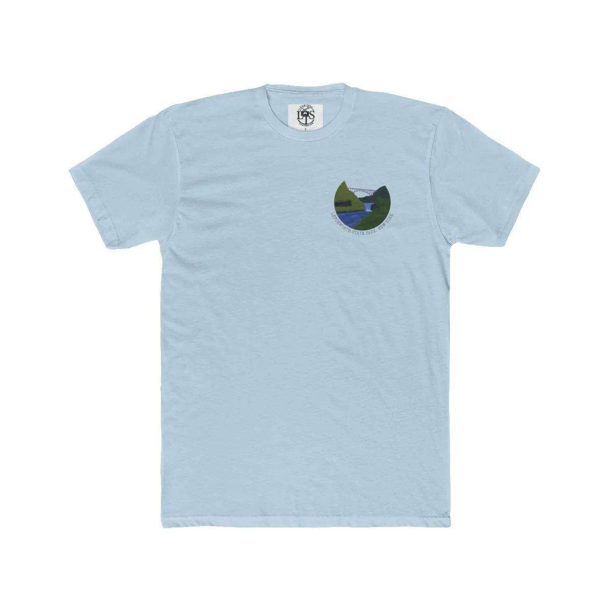 AWalkAlongAHazyLetchworthStatePark-LiamTheoCreative-LightBlueTee-Front.jpg