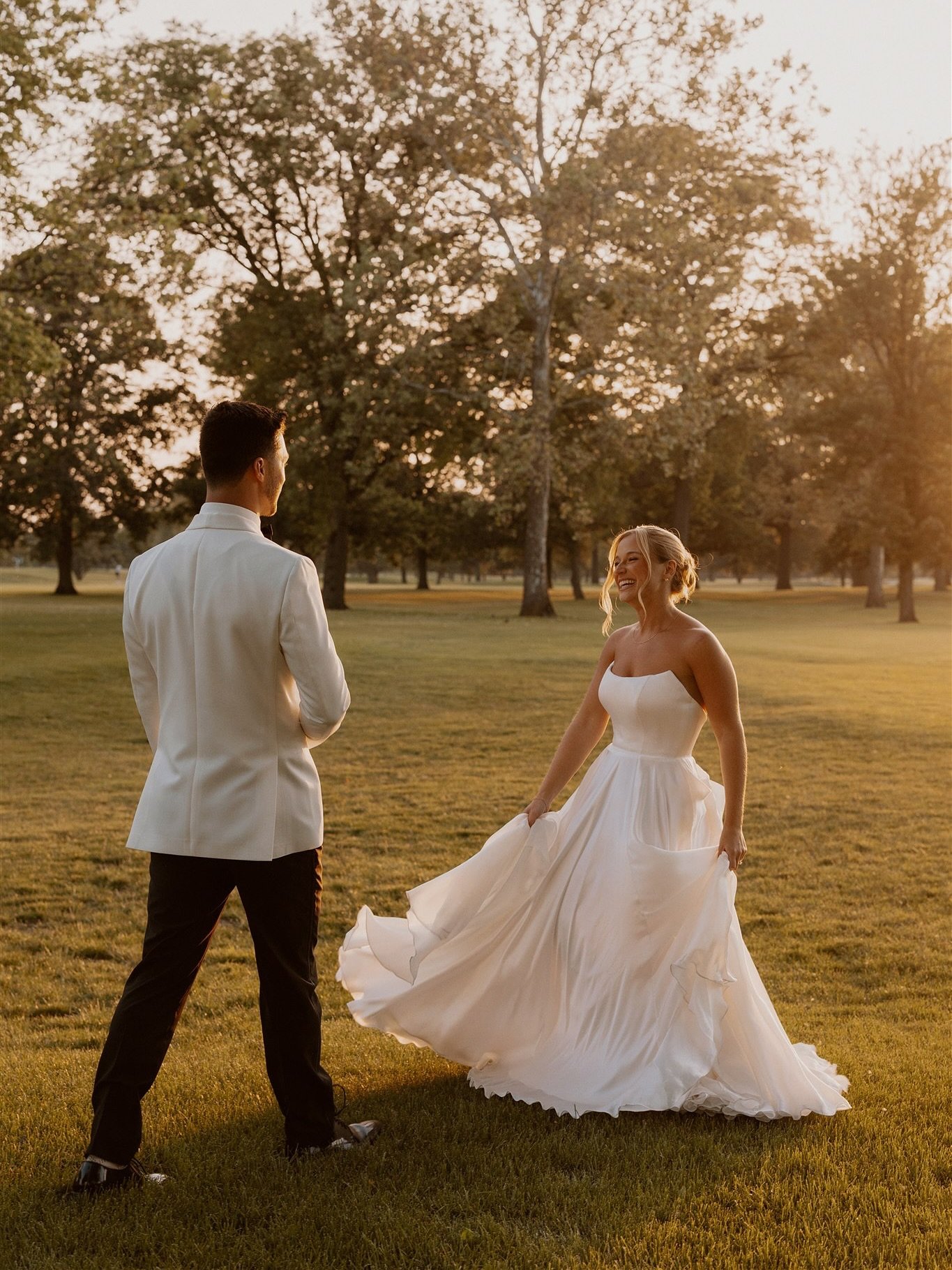 could not have dreamt of a more beautiful day for two of the most deserving people 🥹 Their love story brought them all over the country and back to Kristen&rsquo;s home town to officially start their forever as Mr. + Mrs. George. 🥂 

Kristen and Jo