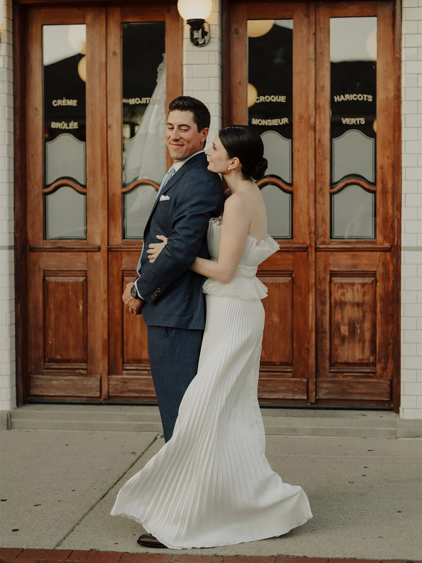 a collection of photos from Melissa and Connor&rsquo;s intimate, gorgeous ceremony and dinner at the @miramarbistro 🥂 it was a day we will never forget &mdash; full of good food and good company as they celebrated the start of the next chapter marri