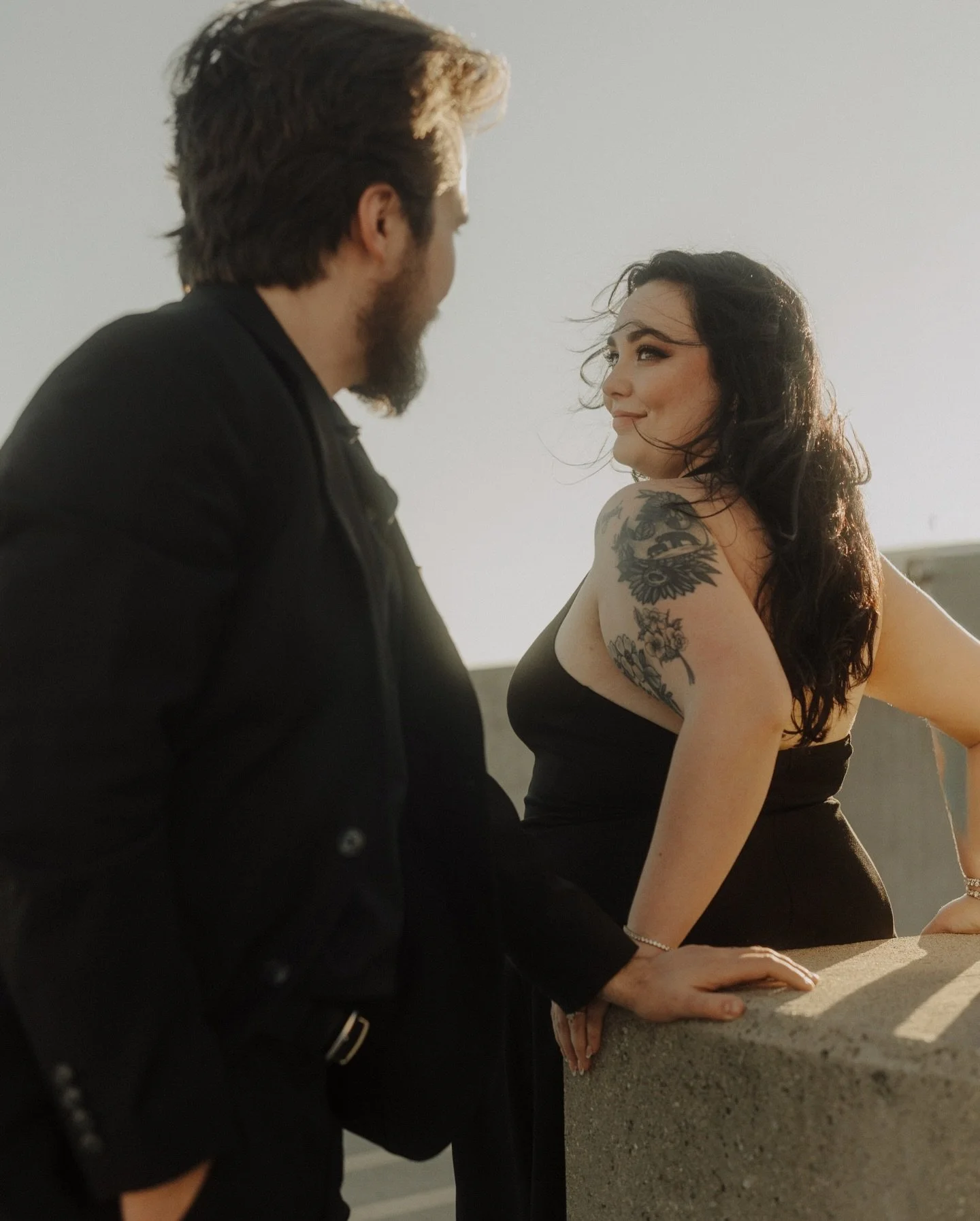 The NKP team has been busy and I love sharing what they&rsquo;ve been up to ❤️ Leticia met Katie + Al in Milwaukee for their engagement session and what a sweet love these two have 🥰 they make the Third ward look even cooler than usual and we feel s