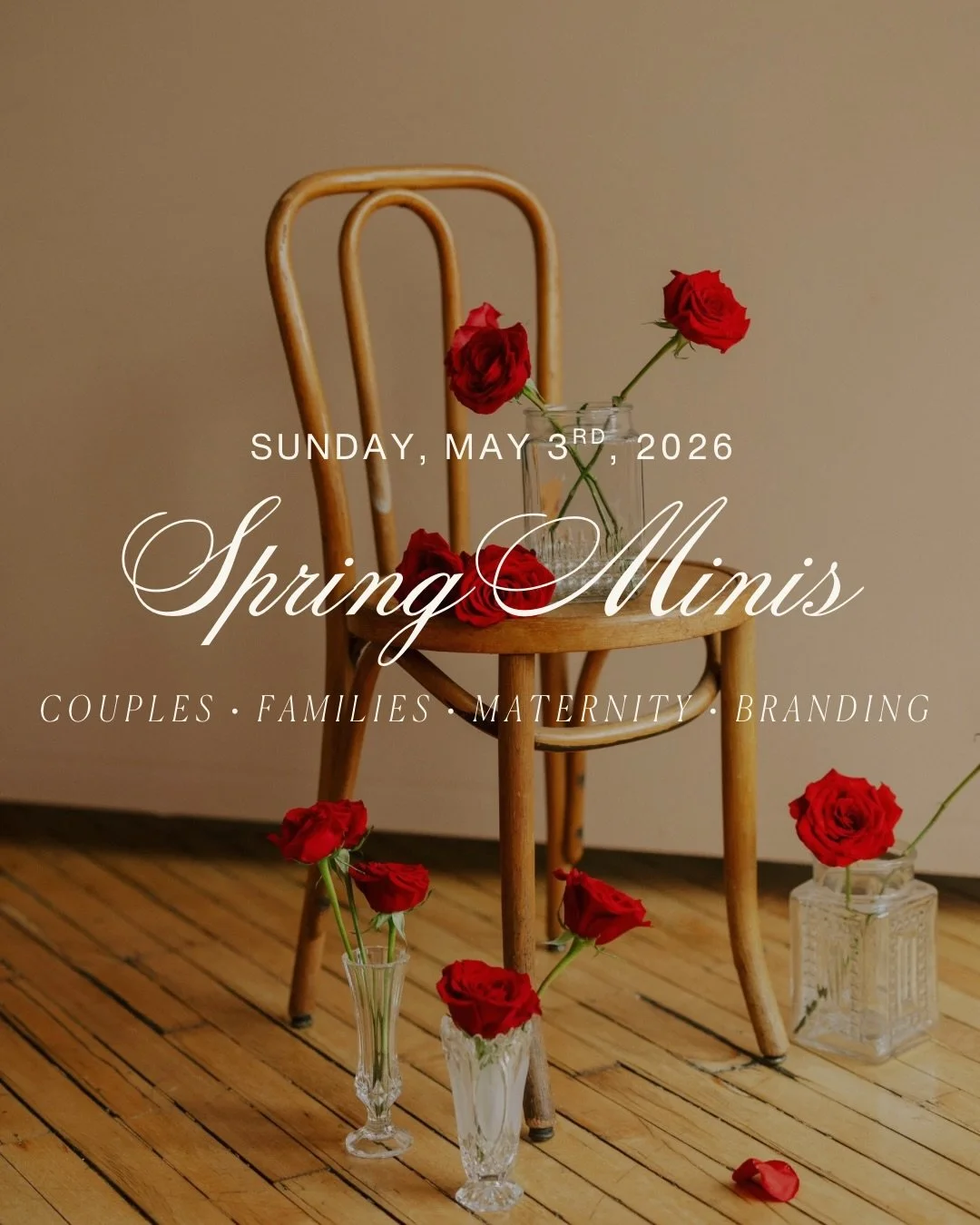 🌹 spring minis are back 🌹

Oh, how I&rsquo;ve missed these. I skipped fall minis last year to welcome our sweet Calvin, and now that spring is here, I am back and so ready for it.

There&rsquo;s no one way to do a mini &mdash; families, maternity, 