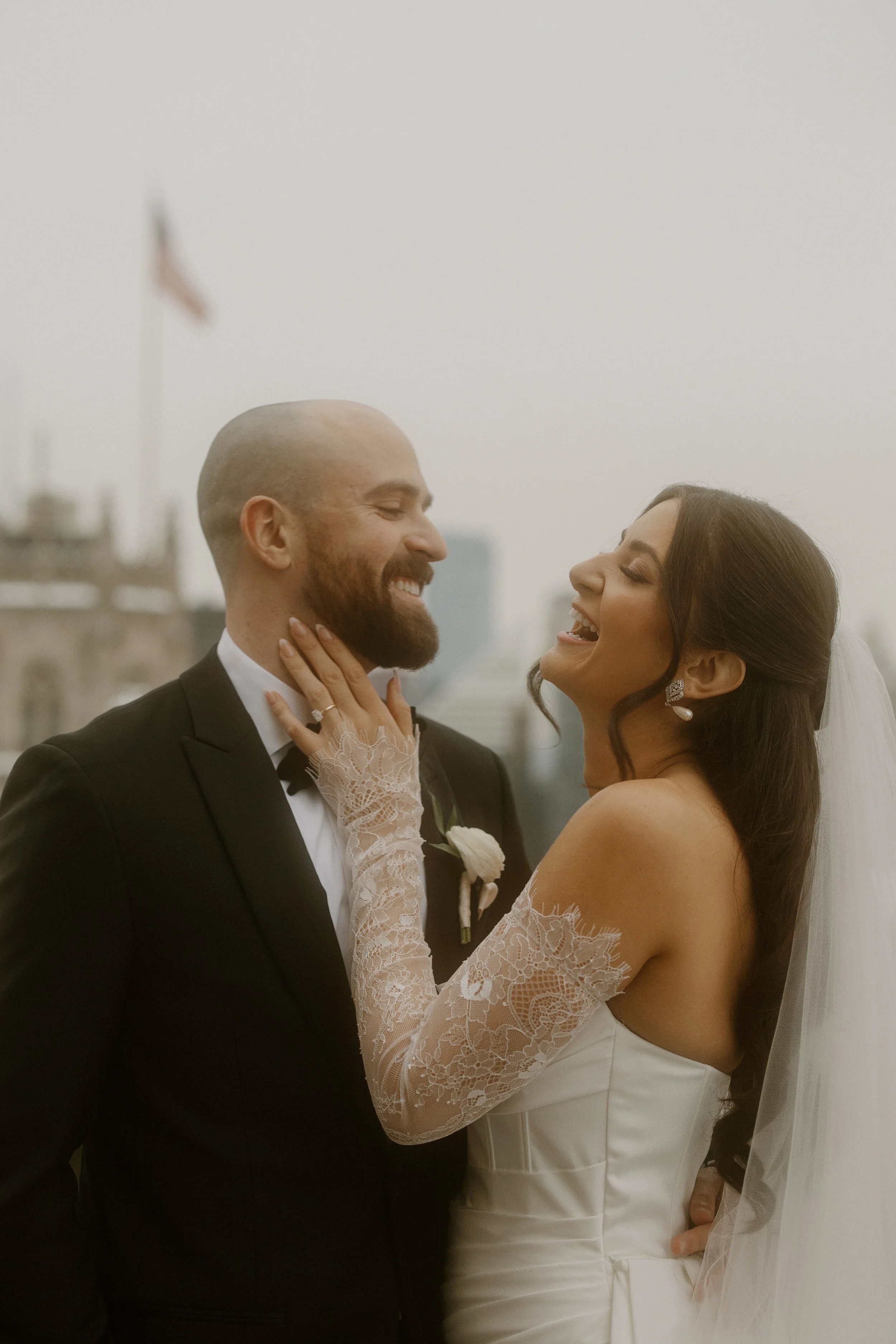 Classic Winter Intercontinental Chicago Wedding