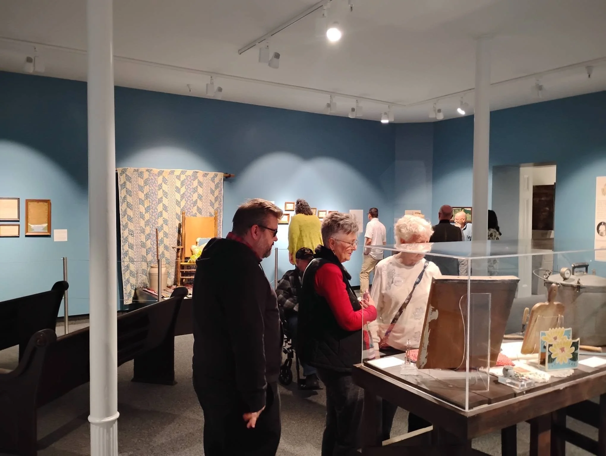 Old State House museum hosted an exhibition of Arkansas art work by folk artist Lenis Bevill in 2025