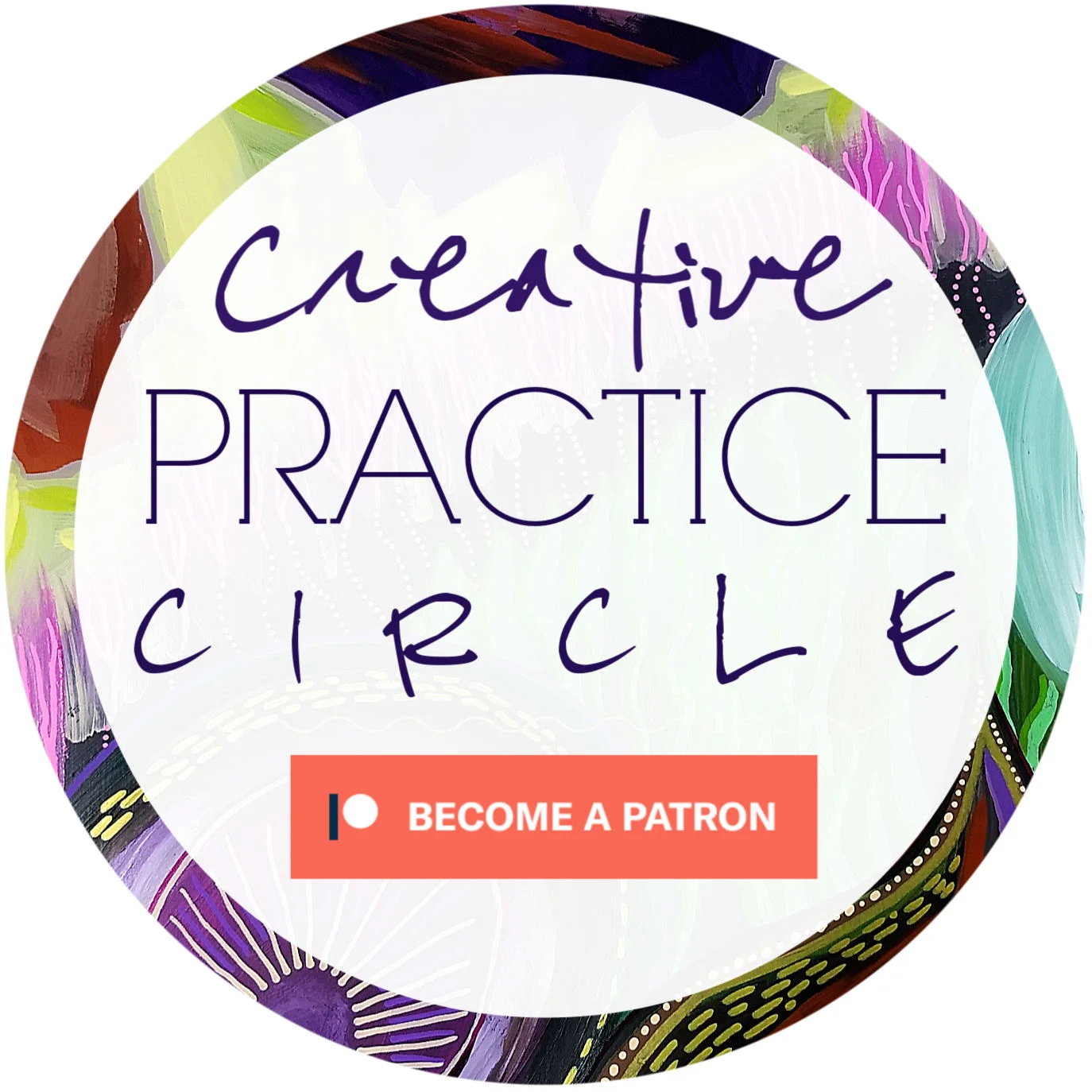 Creative Practice Circle - online art-date with like-hearted creatives (Hali Karla Arts)