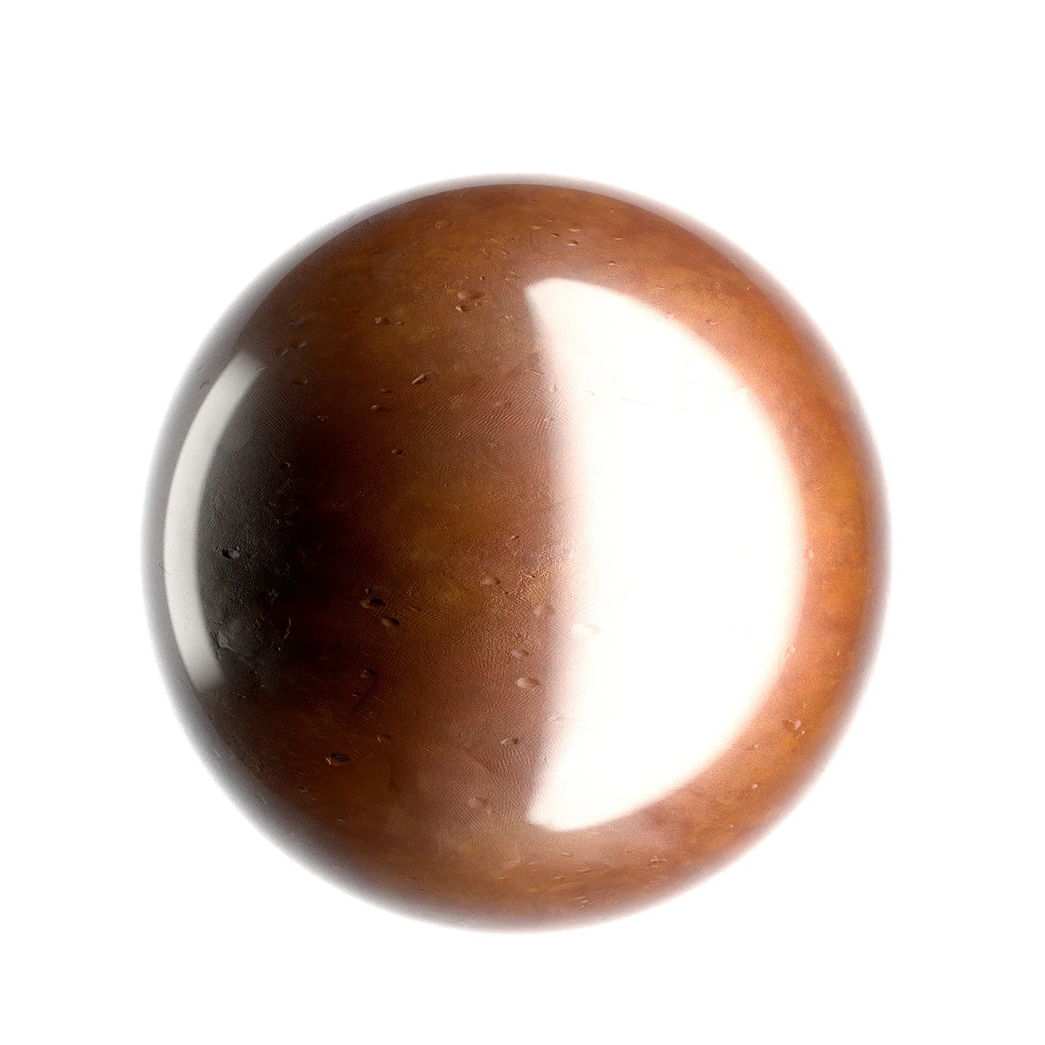 Polymer clay with polyurethane Coating