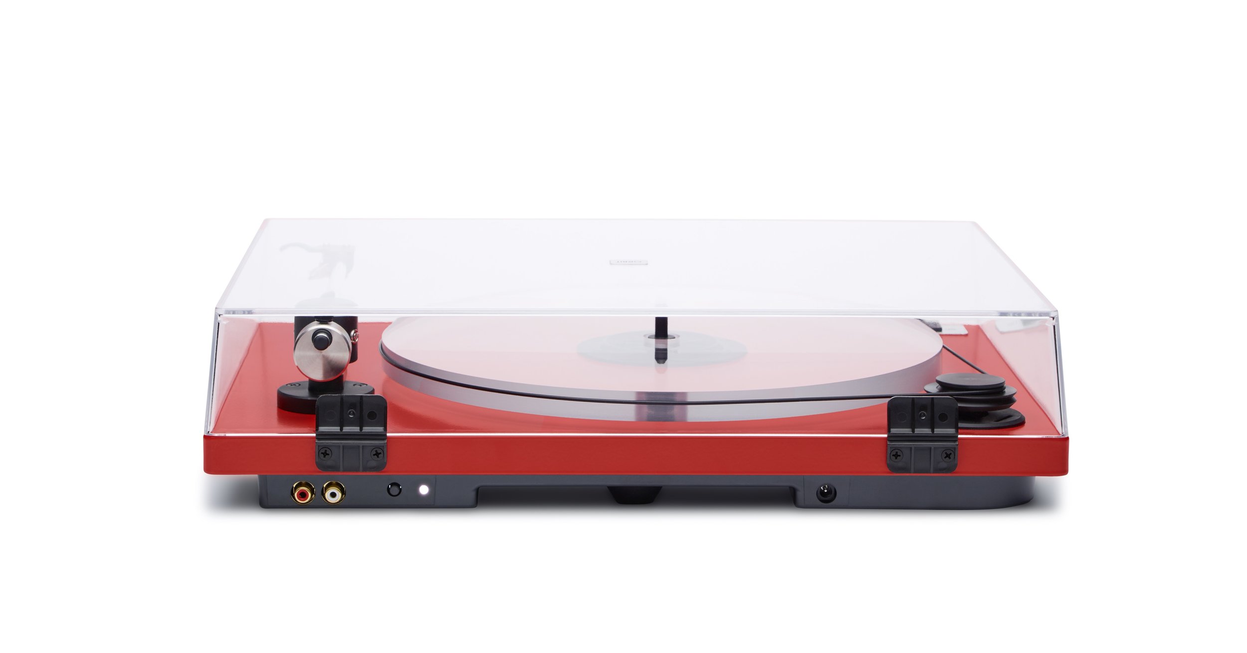  ORBIT PLUS - RED ACRYLIC PLATTER ORTOFON OM5E CARTRIDGE DUST COVER w/amp $359 w/amp $359 wo/amp 309 