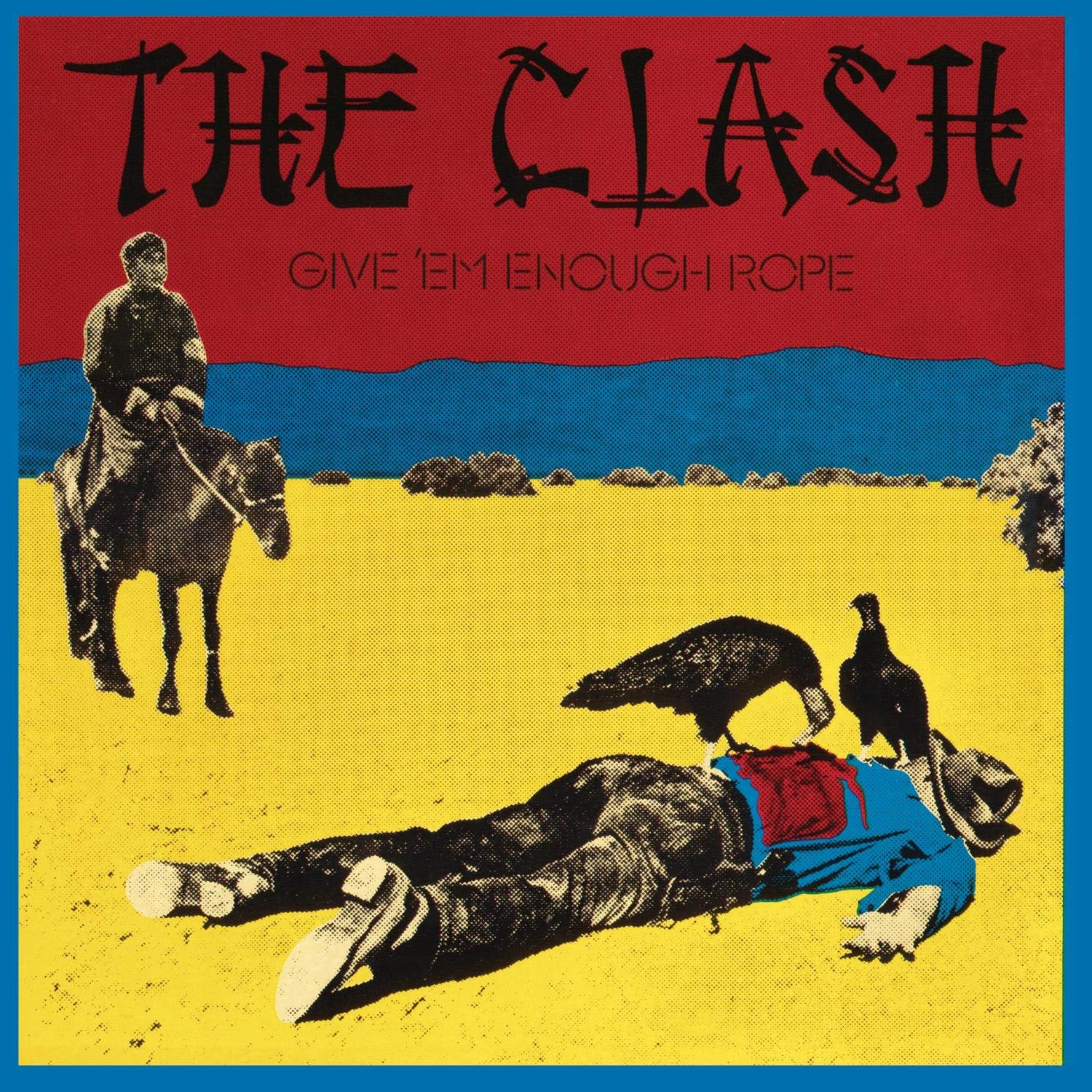  THE CLASH - GIVE THEM ENOUGH ROPE $25 fully remastered 180 gram vinyl @ 1978 Epic Records 