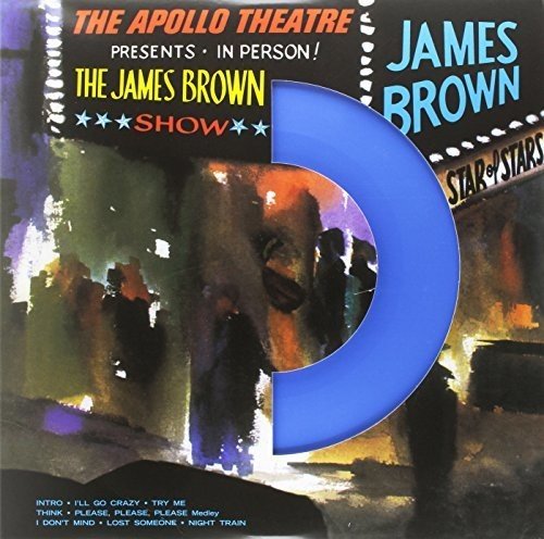  JAMES BROWN - THE APOLLO THEATRE PRESENTS $20 blue vinyl 180 gram vinyl @ 2016 Vinylogy 