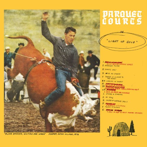  PARQUET COURTS - LIGHT UP GOLD $20 @ 2012 Dull Tools 