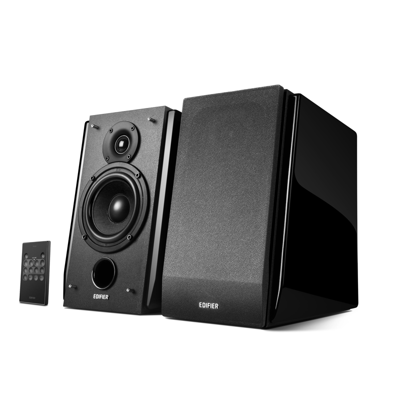  Edifer - R1850DB Bluetooth Wireless/Wired Bookshelf Speakers - Black $209 