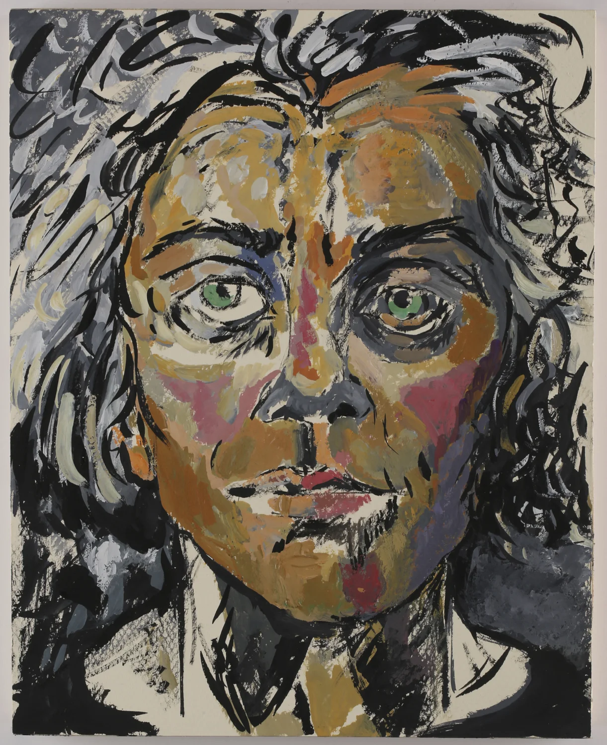 Self portrait by the artist