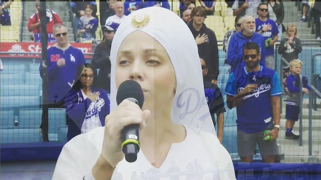 Gurujas at Dodgers Game