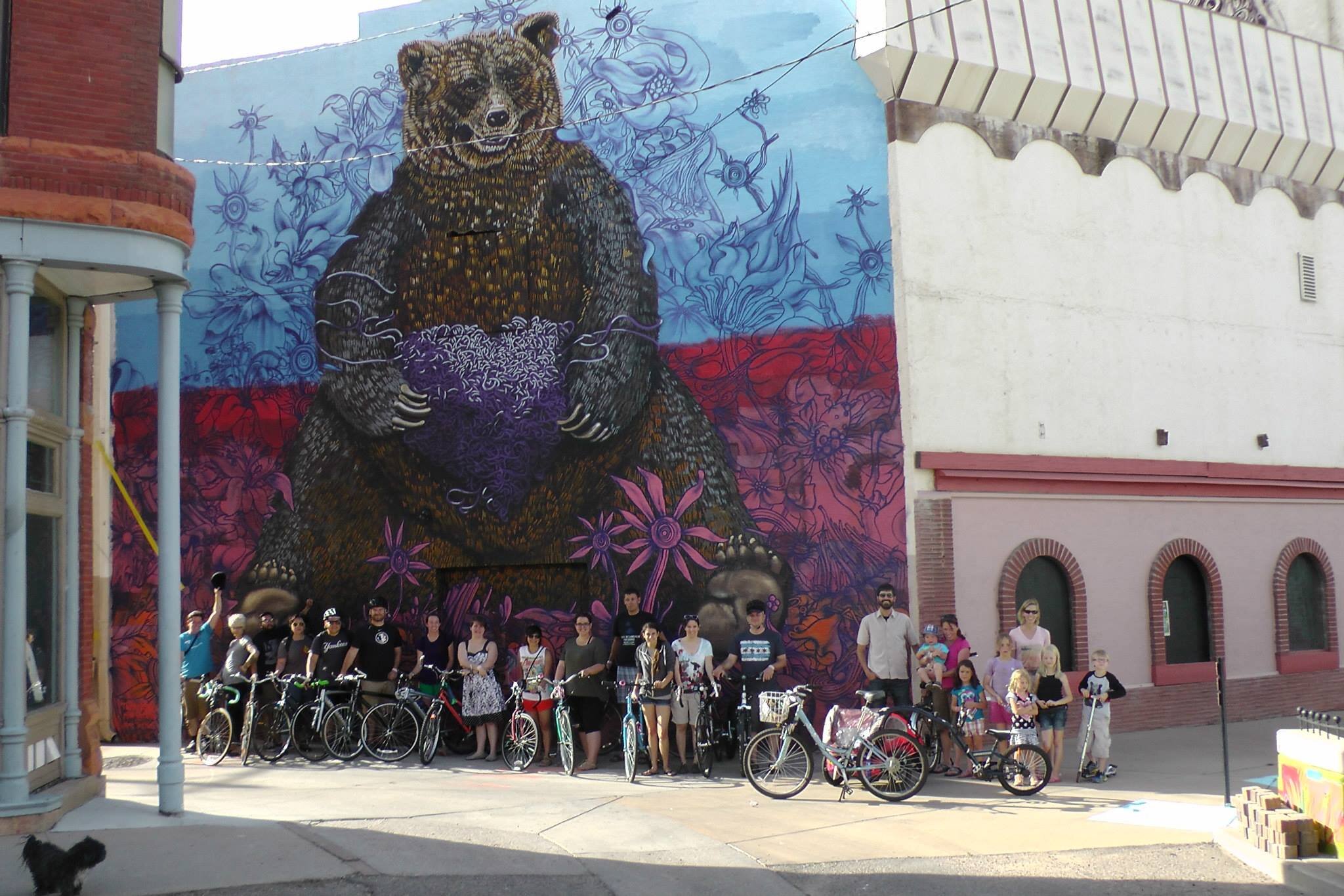 Big Bear Mural at Central Plaza