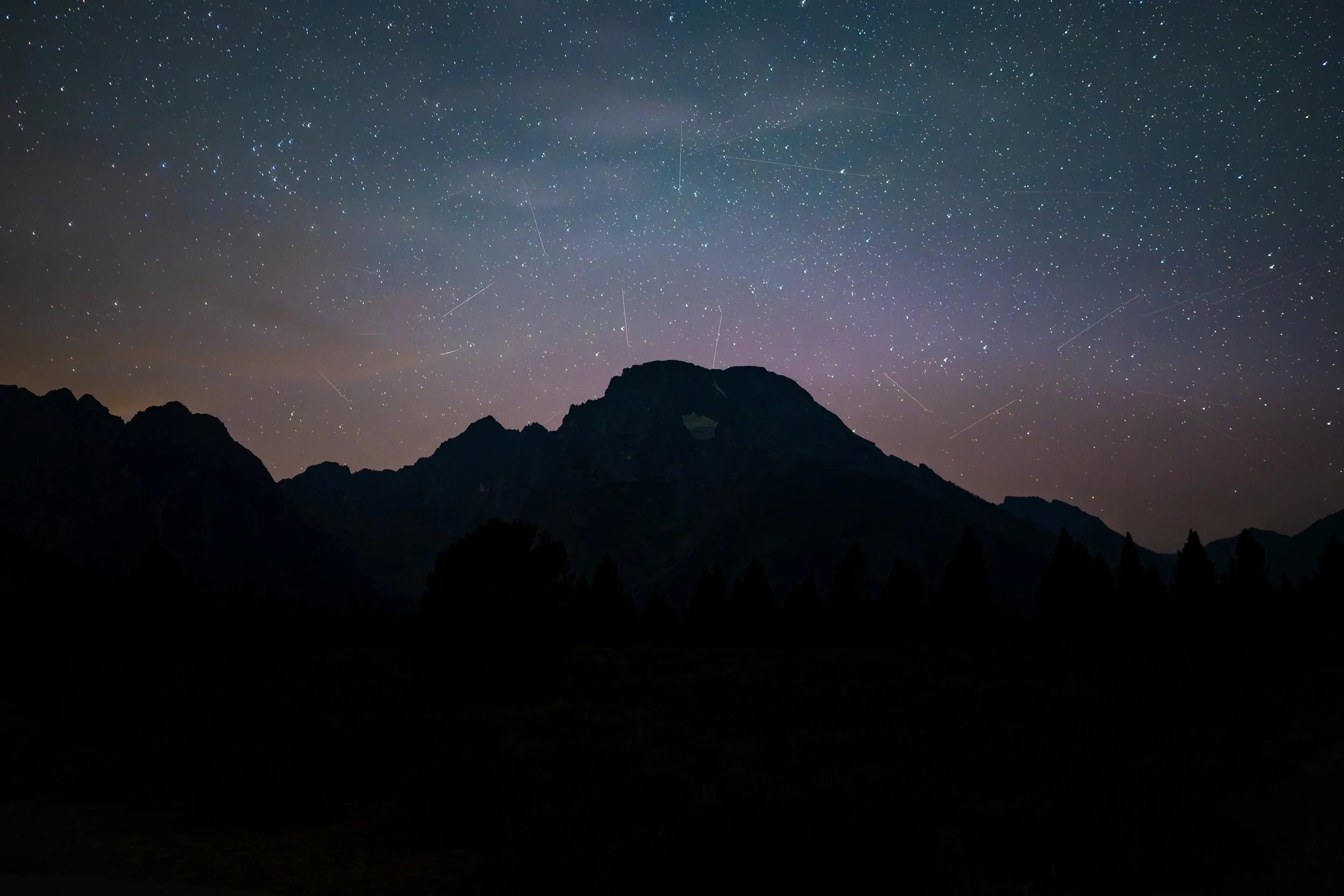 Mt. Moran, Grand Teton National Park.