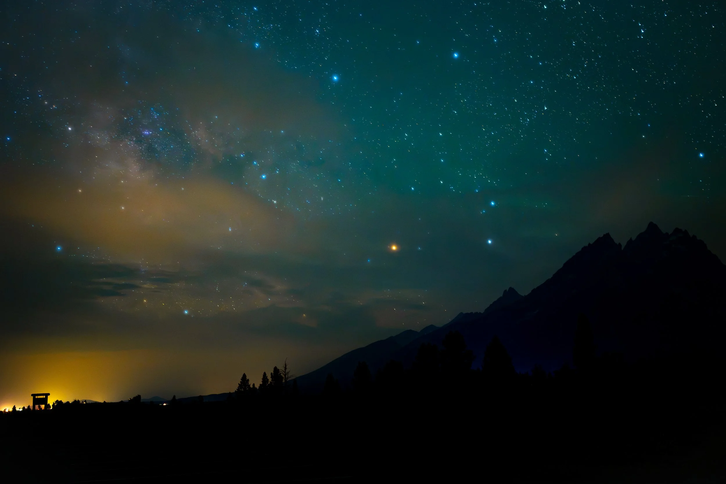 Starry night over the Grand.
