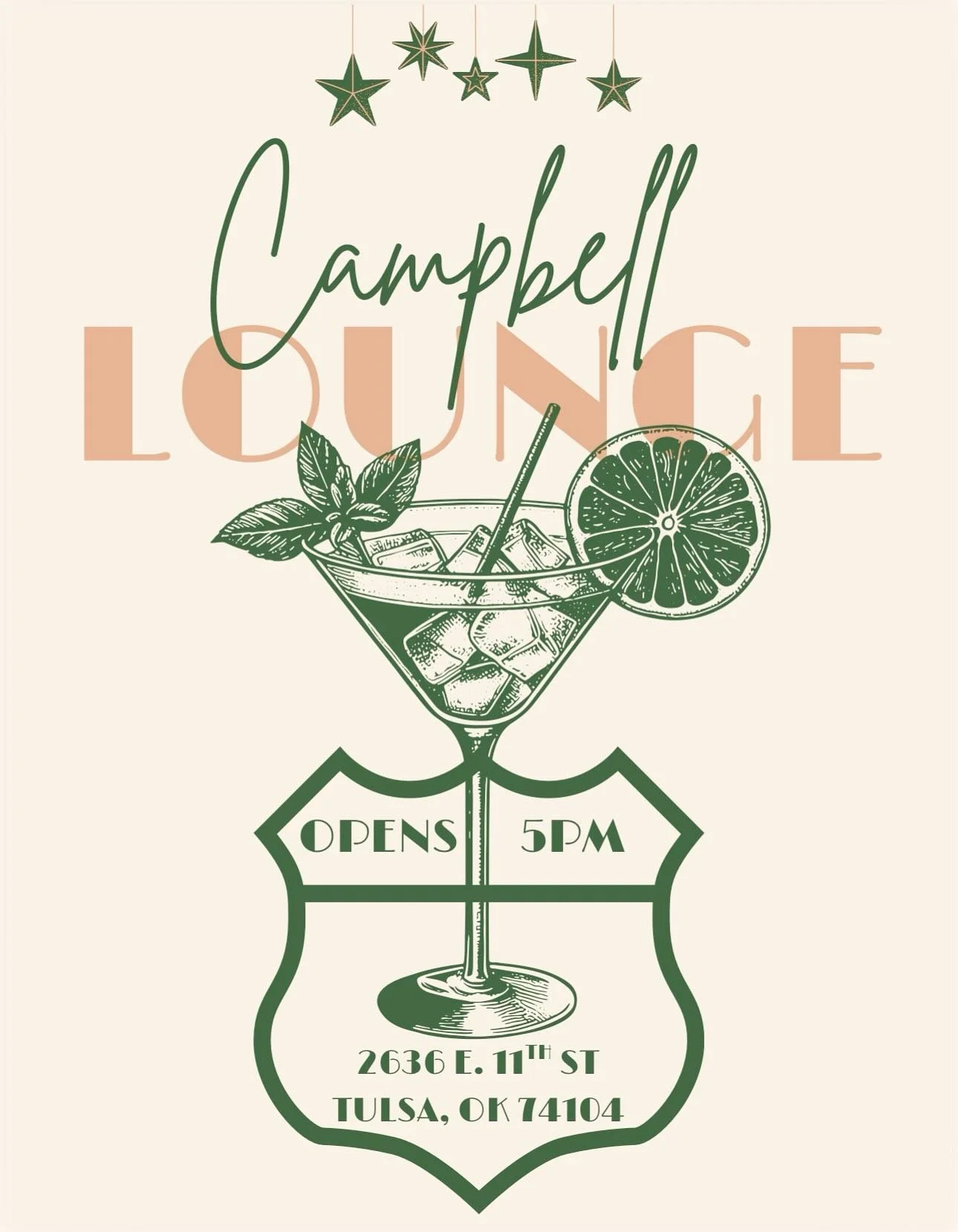 There&rsquo;s no better way to your kicks on Route 66! ⚠️👟
Swing by the Campbell Lounge for the drink you&rsquo;ve been waiting for 😋