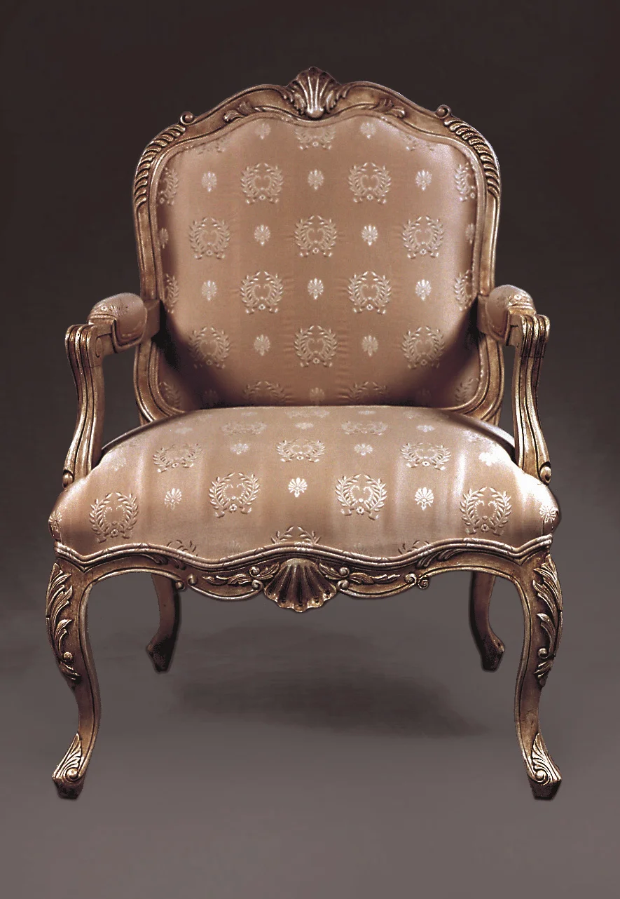 CH900 Large Louis XV Accent Chair — House of Chippendale