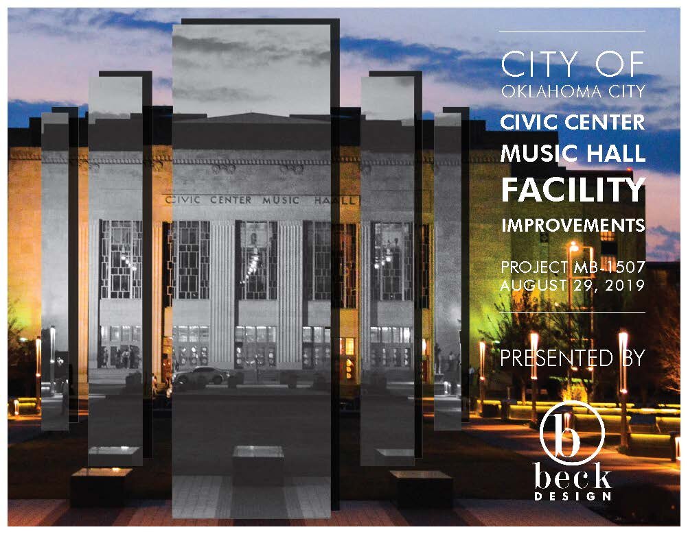 OKC Civic Center Cover Design