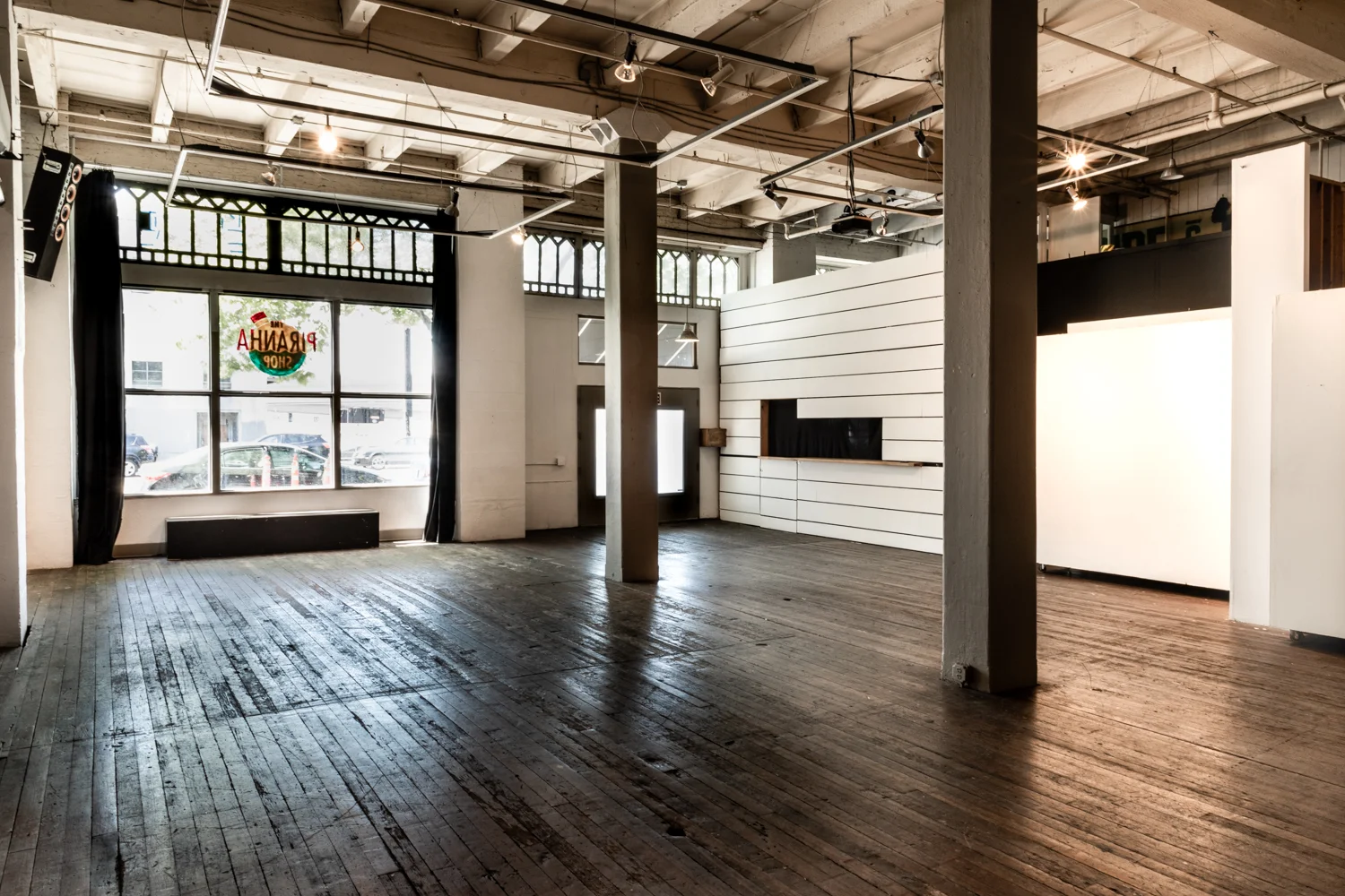 the piranha shop, seattle. a production and creative work space in downtown seattle.