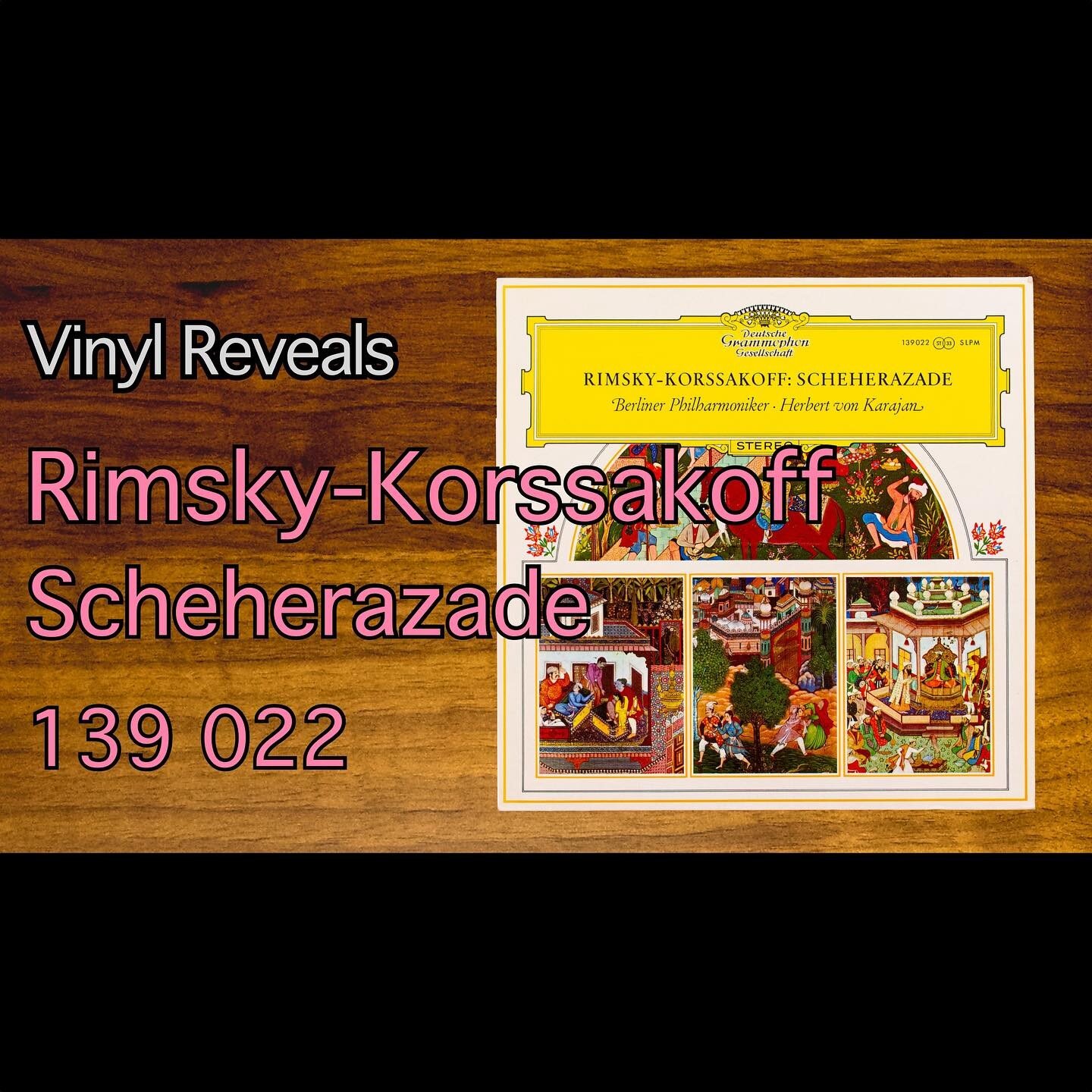 Today we are looking at Scheherazade by Rimsky-Korssakoff. Video is now live on the Vinyl Reveals YouTube channel. Link in profile.

#vinylReveal #vinyl #vinylcollection #vinylrecords #records #vinylReveals #vinylcommunity