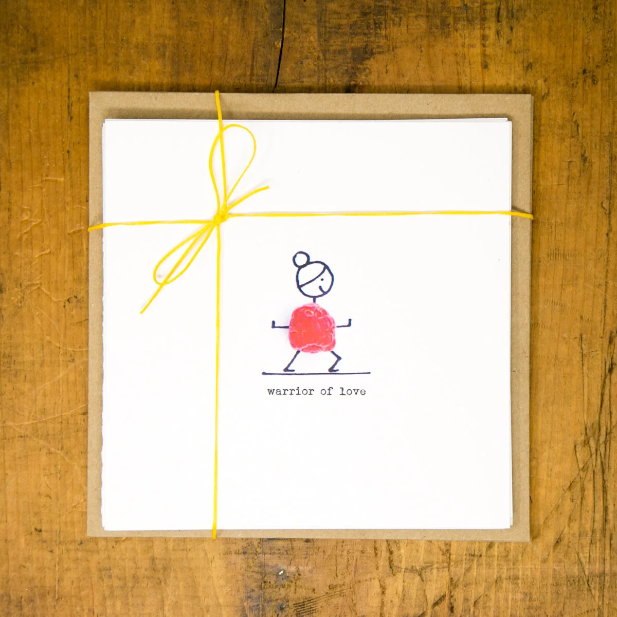 "Rawmona" Set: 6 Greeting Cards