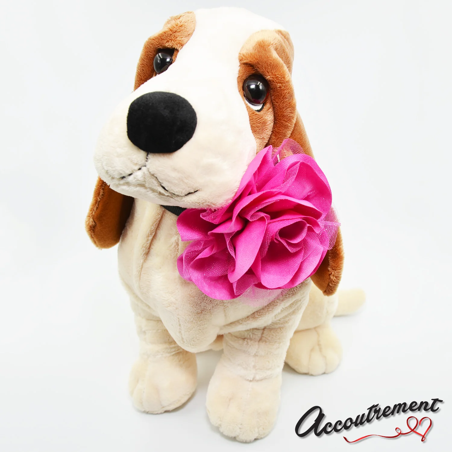accoutrement.store flower attachment - suede & glitter - hot pink - Gisele.jpg