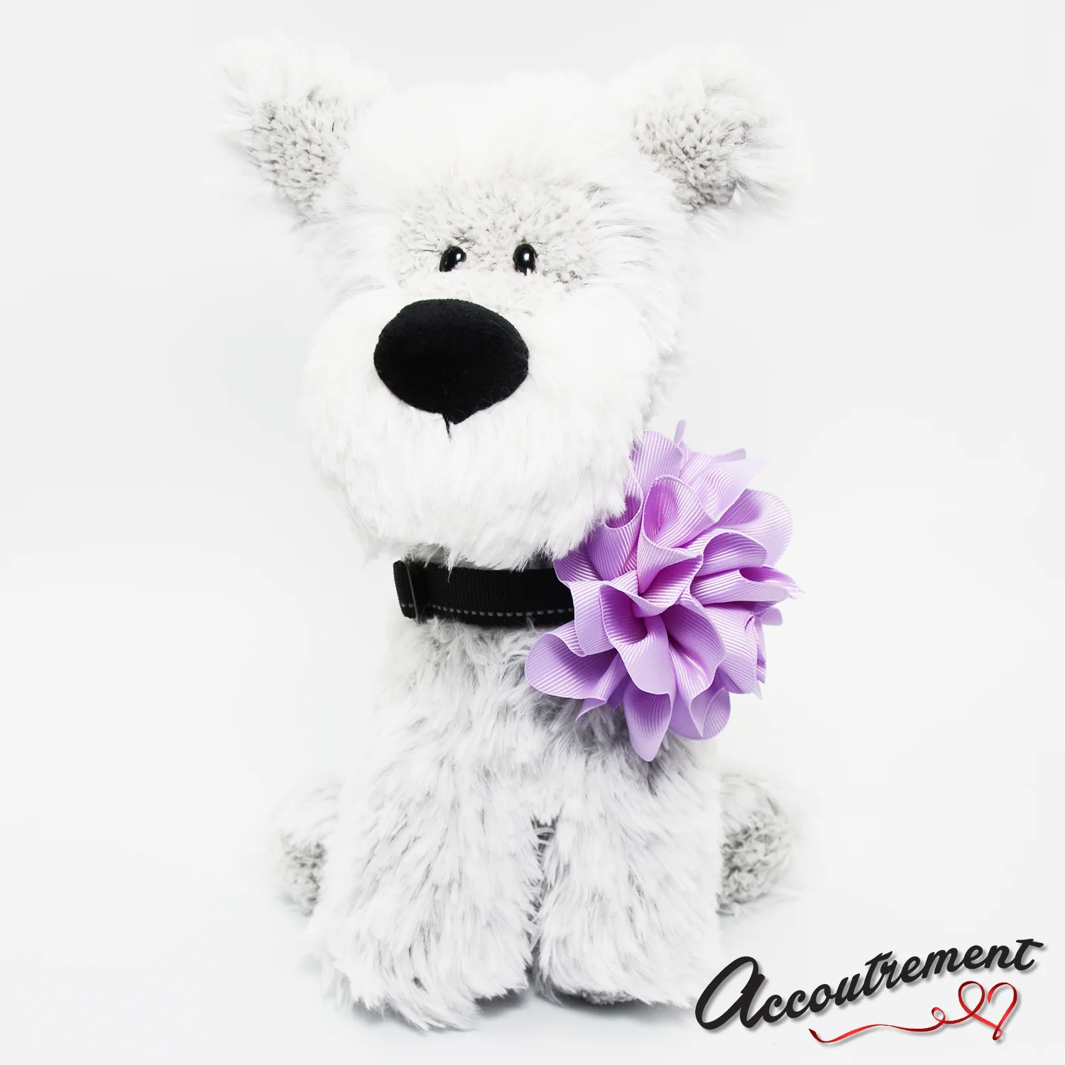 accoutrement.store flower attachment - grosgrain carnation - lavender - Cindy.jpg