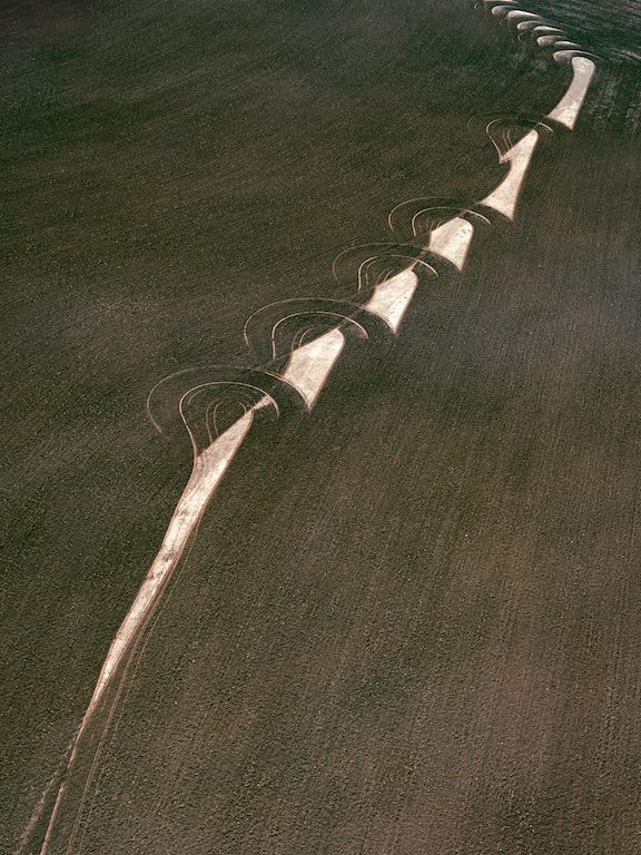 Ploughed field, wheatbelt, Western Australia, 1985.  